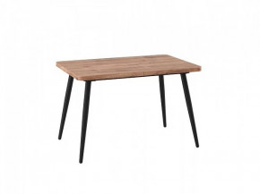 Стол раздвижной Borg radial-120, Дуб Веллингтон/черный в Надыме - nadym.mebel-tymen.ru | фото