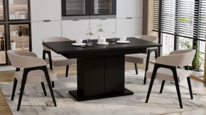 Стол раздвижной «Детройт» Тип 1 Черный в Надыме - nadym.mebel-tymen.ru | фото