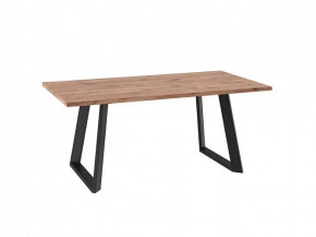 Стол раздвижной LOFT LUX-180, дуб веллингтон/черный в Надыме - nadym.mebel-tymen.ru | фото