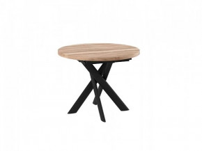 Стол раздвижной RONALDO-100, дуб каньон/черный в Надыме - nadym.mebel-tymen.ru | фото