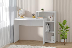 Стол с полкой, 1253 мм, белый Диал в Надыме - nadym.mebel-tymen.ru | фото