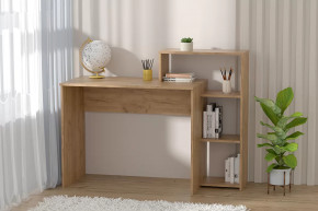 Стол с полкой, 1253 мм, дуб крафт золотой Диал в Надыме - nadym.mebel-tymen.ru | фото
