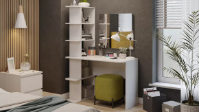 Стол с зеркалом Тип 4 Белый Ясень в Надыме - nadym.mebel-tymen.ru | фото