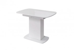 Стол Соренто-2, белый/белый глянец в Надыме - nadym.mebel-tymen.ru | фото