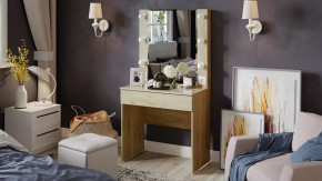 Стол туалетный «Марго» Дуб Крафт золотой в Надыме - nadym.mebel-tymen.ru | фото