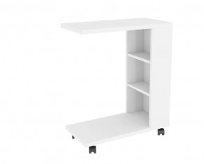 Столик прикроватный Мальта белый в Надыме - nadym.mebel-tymen.ru | фото