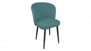 Стул «Боско»  Черный муар, Велюр DREAM Mint (бирюзовый) в Надыме - nadym.mebel-tymen.ru | фото