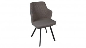 Стул «Лукас» Черный муар, Микровелюр BRENDY Latte в Надыме - nadym.mebel-tymen.ru | фото