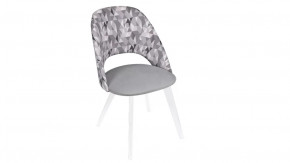 Стул Сириус тип 1 Белый матовый/тк. №123/тк.121 в Надыме - nadym.mebel-tymen.ru | фото