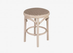 Табурет Мягкий Бежевый/Беленый дуб в Надыме - nadym.mebel-tymen.ru | фото