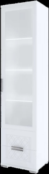 Тиффани гостиная М07 Пенал-витрина в Надыме - nadym.mebel-tymen.ru | фото