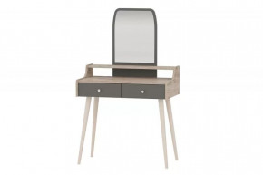 Трюмо 4-25916 (ш800*г448*в1330мм), ЛДСП Графит/Дуб крафт серый в Надыме - nadym.mebel-tymen.ru | фото