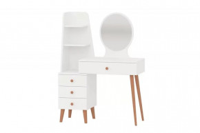 Трюмо 4-25917 (ш950*г439*в1292мм), ЛДСП Белый в Надыме - nadym.mebel-tymen.ru | фото