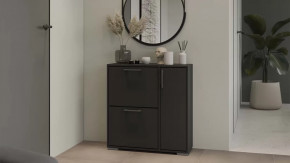 Тумба для обуви Тип 15 Антрацит в Надыме - nadym.mebel-tymen.ru | фото