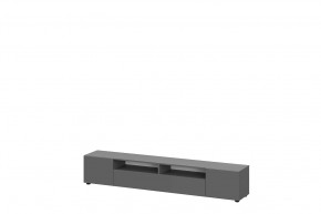 Тумба для телевидеоаппаратуры графит серый Денвер в Надыме - nadym.mebel-tymen.ru | фото
