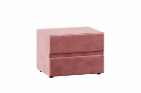 Тумба Эстер Велюр Ультра коралл в Надыме - nadym.mebel-tymen.ru | фото