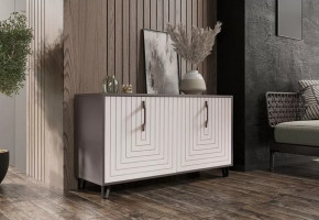 Тумба Квадро М-5, софт серый/софт вайт в Надыме - nadym.mebel-tymen.ru | фото