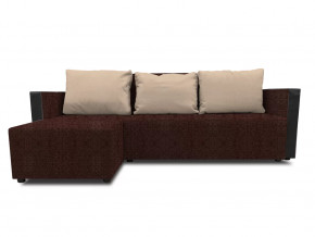 Угловой диван Алиса 3 Savana Chocolate-Savana Camel кат. 1 в Надыме - nadym.mebel-tymen.ru | фото