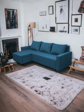 Угловой диван Шерри Савана Деним в Надыме - nadym.mebel-tymen.ru | фото