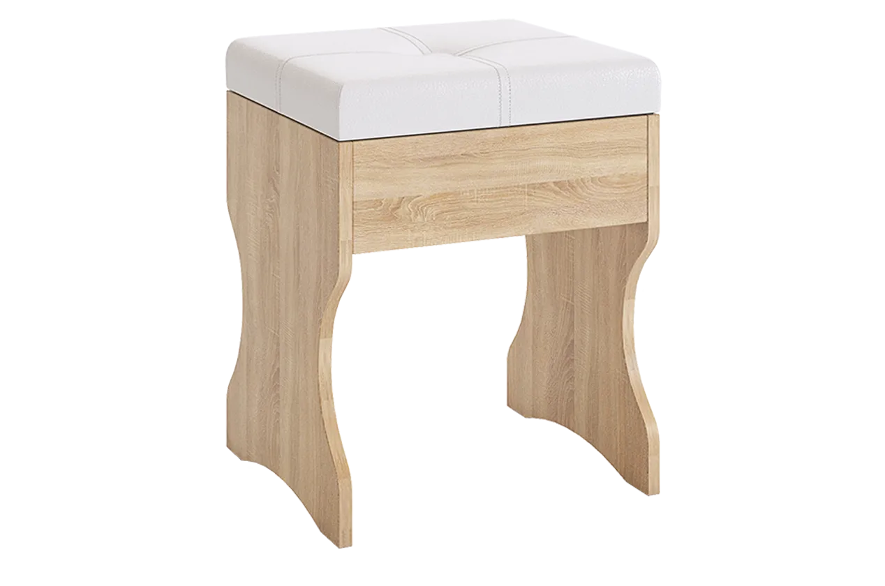 Пуф Виктория-1 дуб сонома в Надыме - nadym.mebel-tymen.ru | фото