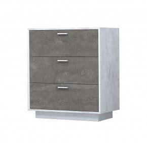 ЭГО К-3 Комод с 3мя ящиками (на цоколе), Диал в Надыме - nadym.mebel-tymen.ru | фото